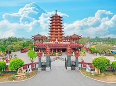 Chùa Phật Ngọc Xá Lợi - Điểm chiêm bái nổi tiếng ở Vĩnh Long